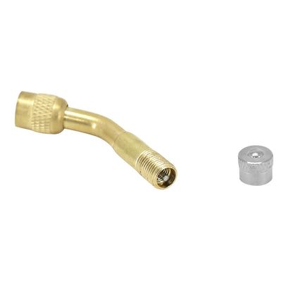 Aluminium scooter pump valve extender VS 45°