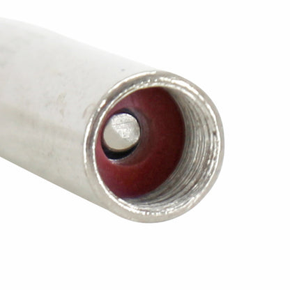 Anti-return valve extender for scooter, 8 mm diameter, 39 mm length