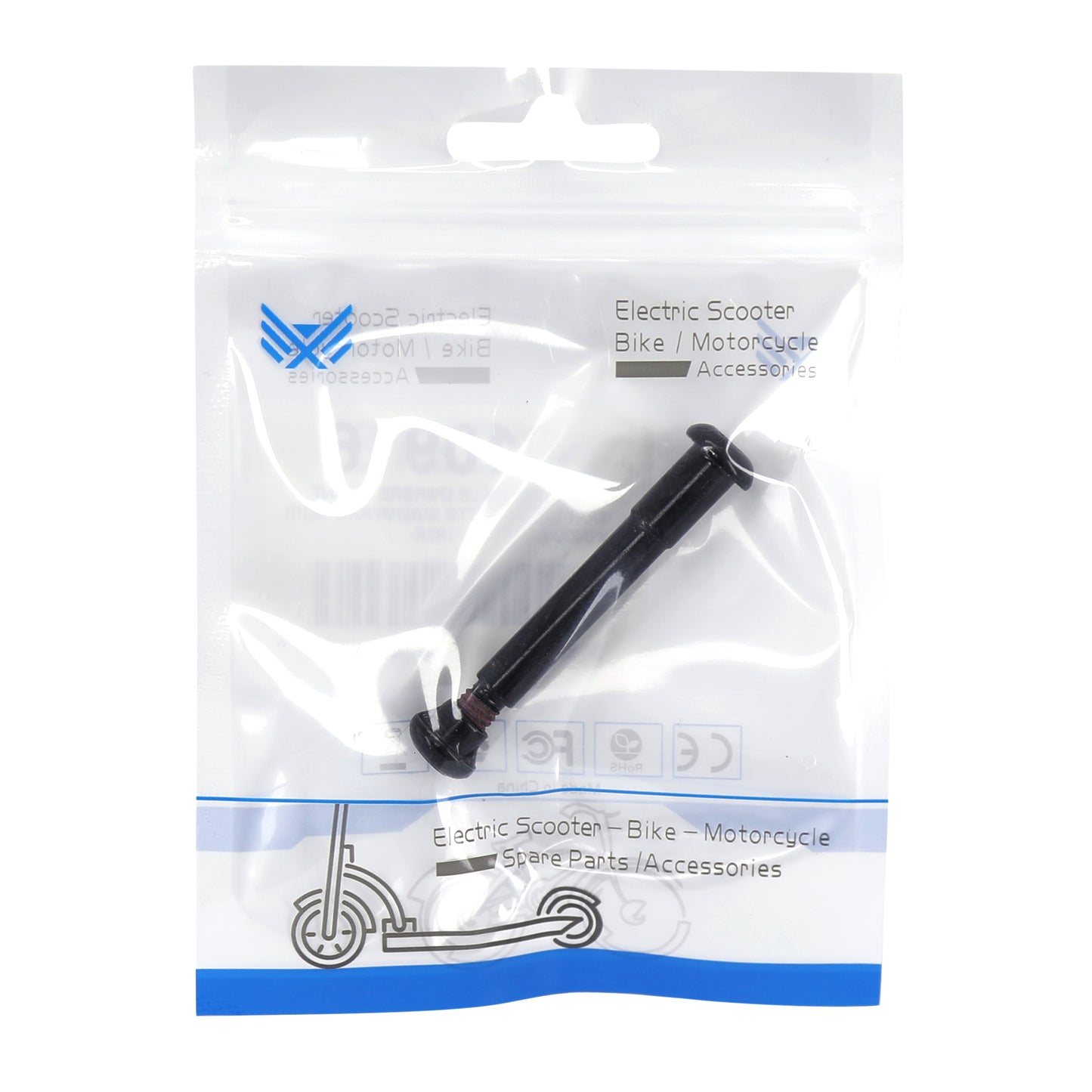 Axe-vis goupille d'arbre pliant pour trottinette xiaomi pro noir (vendu a l'unité) PCP