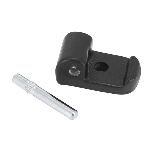 Loquet-blocage charnière de verrouillage pour trottinette xiaomi m365/ 1s/ essential/ pro/ pro 2 zinc noir (avec goupille) (vendu a l'unité) PCP