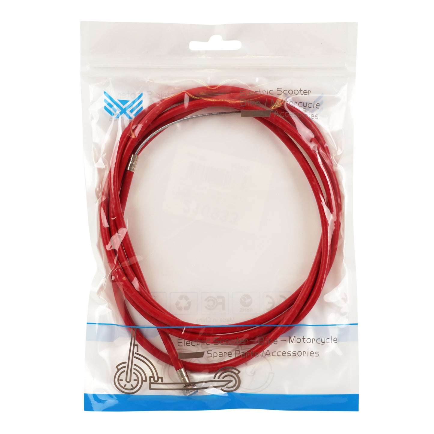 PCP scooter brake cable compatible with Xiaomi red 1.85 m