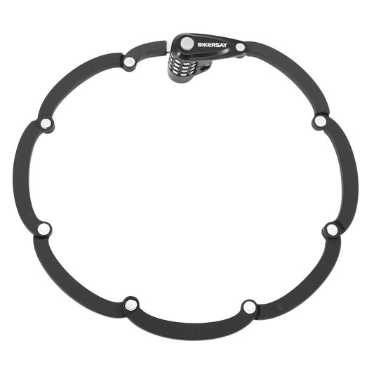 Antivol vélo - trottinette pliable-pliant noir l 750 mm a combinaison avec fixation cadre