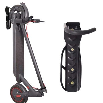 Support mural trottinette aluminium noir