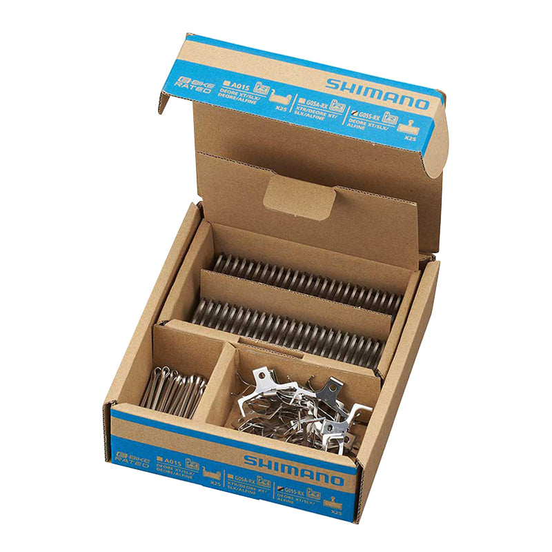 Plaquettes frein VTT Shimano G05S résine pour XT box 25 paires