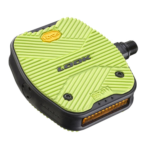 Look Geo City Grip Vibram yellow pedal