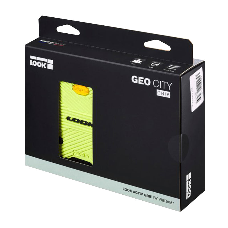 Look Geo City Grip Vibram yellow pedal