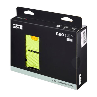 Look Geo City Grip Vibram yellow pedal