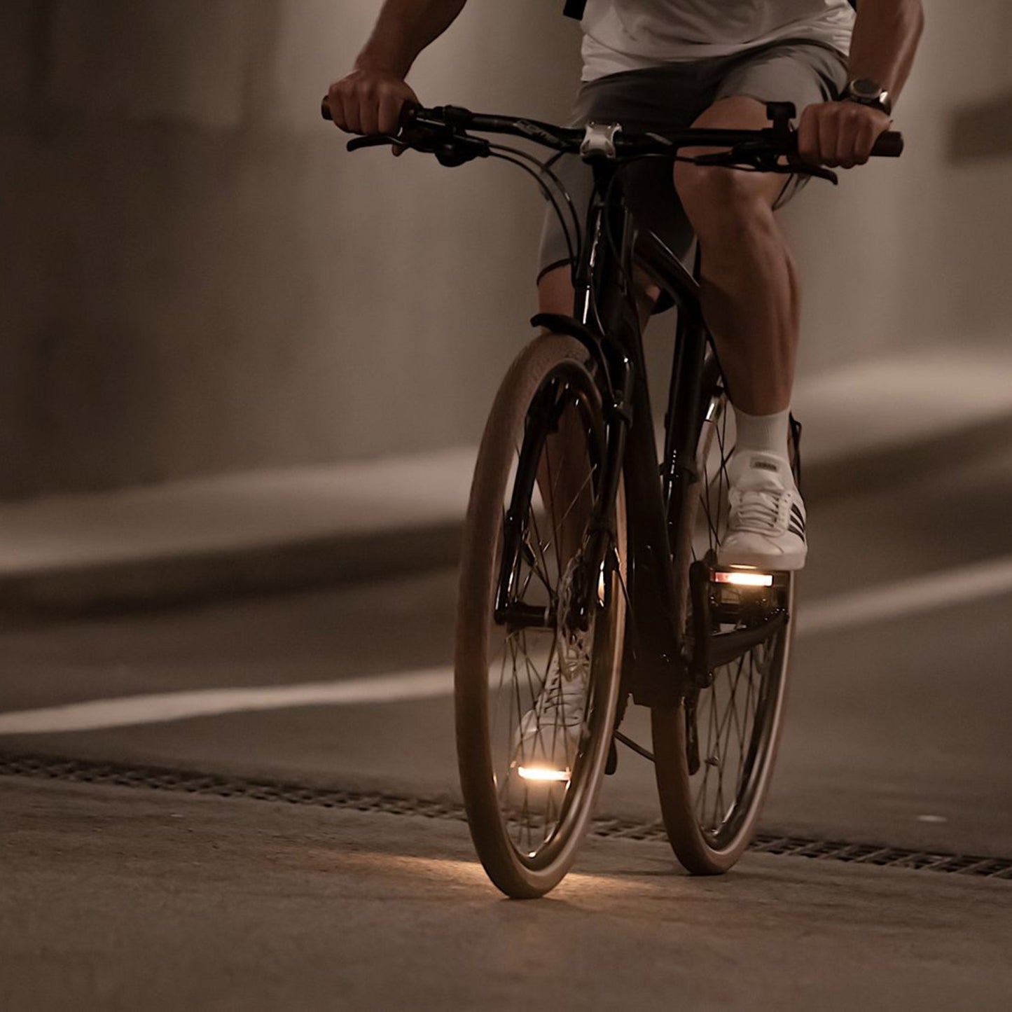 Pédale city Look Geo Vision USB Grip Vibram noir