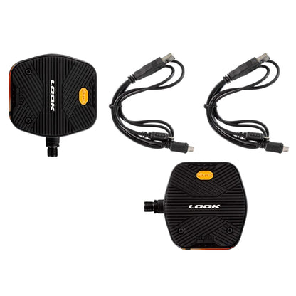 Pédale city Look Geo Vision USB Grip Vibram noir