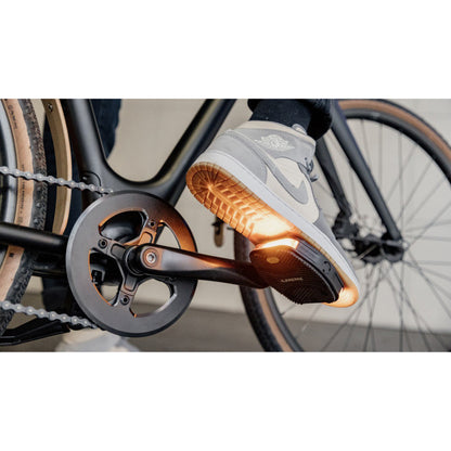 Pédale city Look Geo Vision USB Grip Vibram noir
