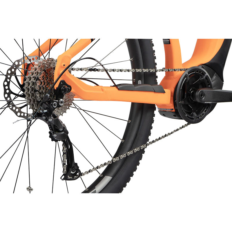 Vélo électrique VTT 29 Leader Fox Oxnar orange Panasonic GX 20Ah