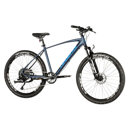 26" Leader Fox Factor Matte Midnight Blue 9-Speed Mountain Bike