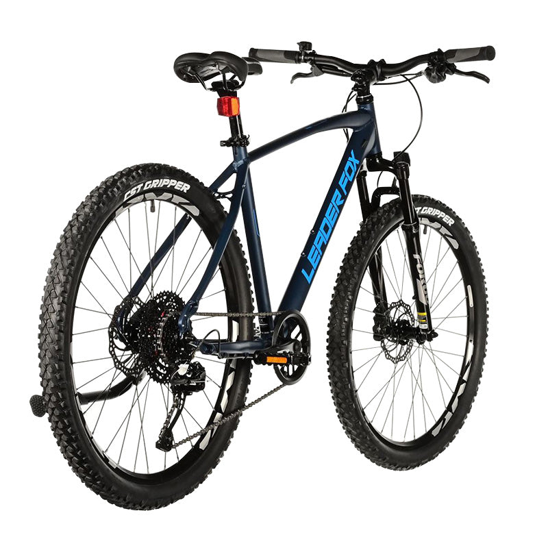 26" Leader Fox Factor Matte Midnight Blue 9-Speed Mountain Bike