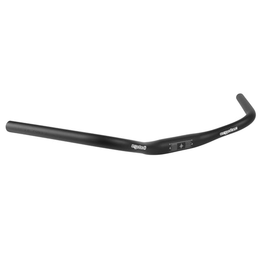 Cintre VTT-City relèvee Ergotec stuttgarter alu noir diam 31.8mm l 610mm
