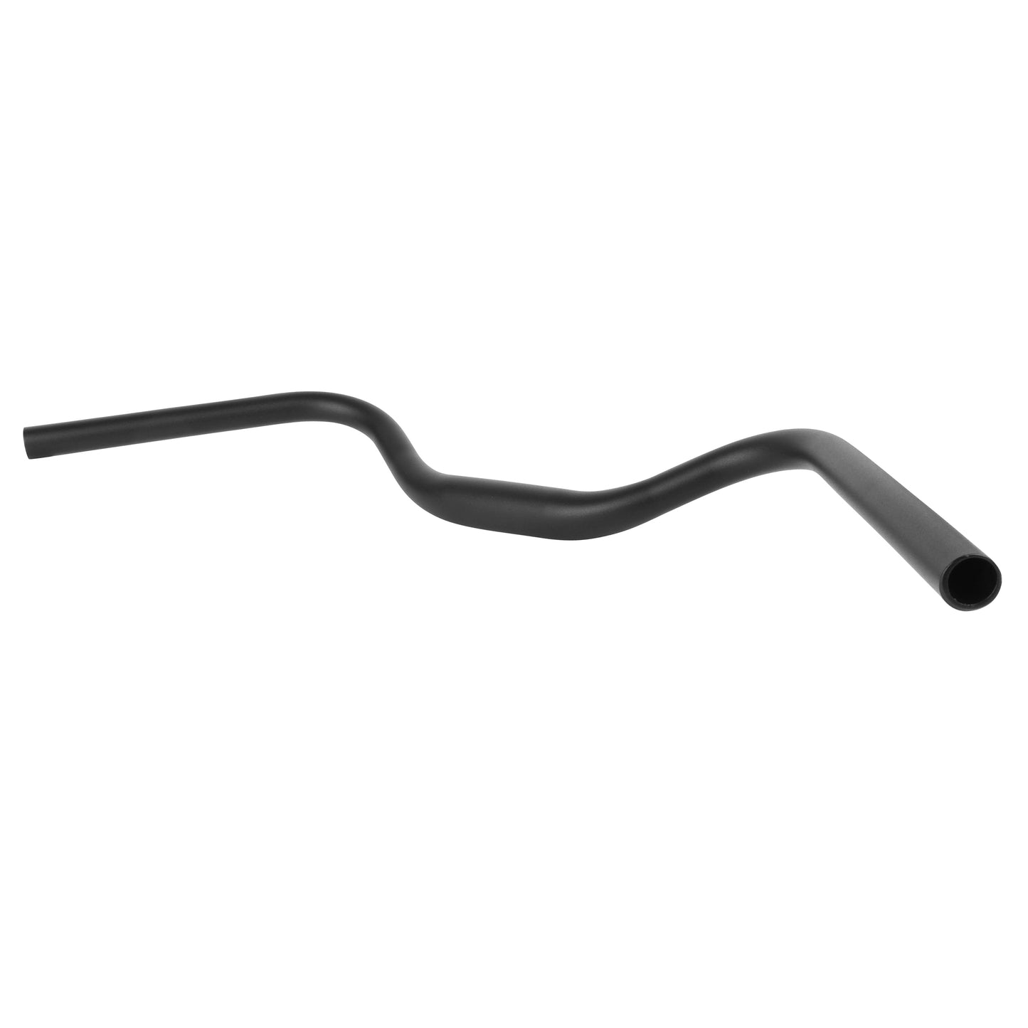 Ergotec Stuttgart aluminum black raised MTB-City handlebar, 31.8mm diameter, 610mm length