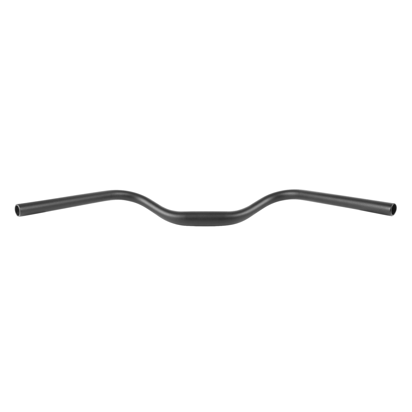 Ergotec Stuttgart aluminum black raised MTB-City handlebar, 31.8mm diameter, 610mm length