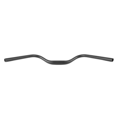 Ergotec Stuttgart aluminum black raised MTB-City handlebar, 31.8mm diameter, 610mm length