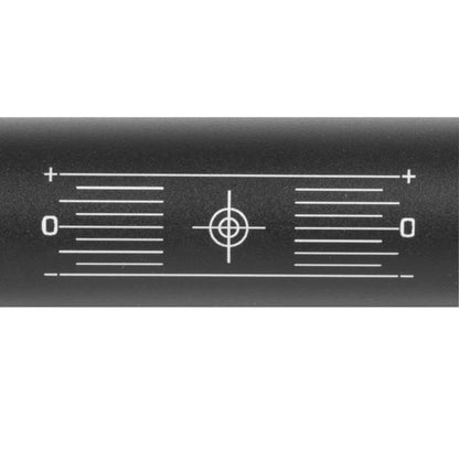 Ergotec Stuttgart aluminum black raised MTB-City handlebar, 31.8mm diameter, 610mm length