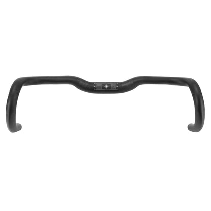 Cintre Route demi relève Ergotec randonneur alu noir diam 31.8mm l 420-513mm