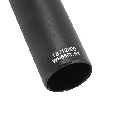 Cintre Route demi relève Ergotec randonneur alu noir diam 31.8mm l 420-513mm
