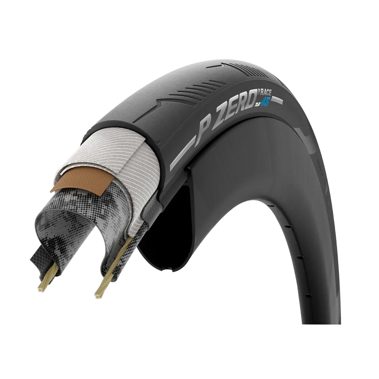 Pneu Route 700 X 26 Pirelli P Zero Race 4S Noir TT (26-622)