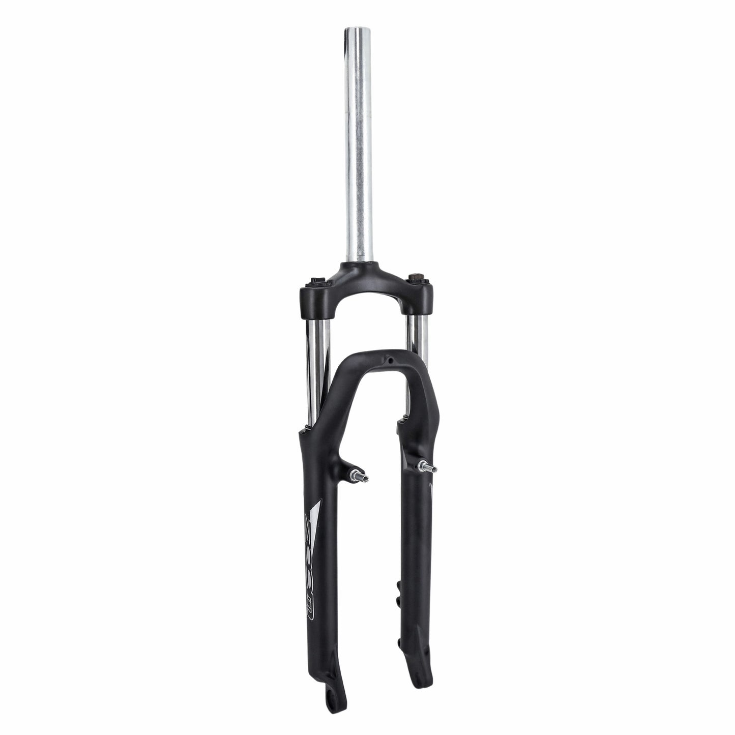 Fourche VTT 26 " Zoom 565mlo à ressort noir mat réglable deb. 80mm pivot lisse 240mm 1''1-8-28,6