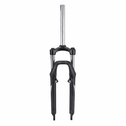 Fourche VTT 26 " Zoom 565mlo à ressort noir mat réglable deb. 80mm pivot lisse 240mm 1''1-8-28,6