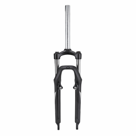 Fourche VTT 26 " Zoom 565mlo à ressort noir mat réglable deb. 80mm pivot lisse 240mm 1''1-8-28,6