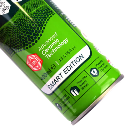 Lubrifiant vélo multi/usage Weldtite TF2 céramique (avec tete smart aérosol 400ml)