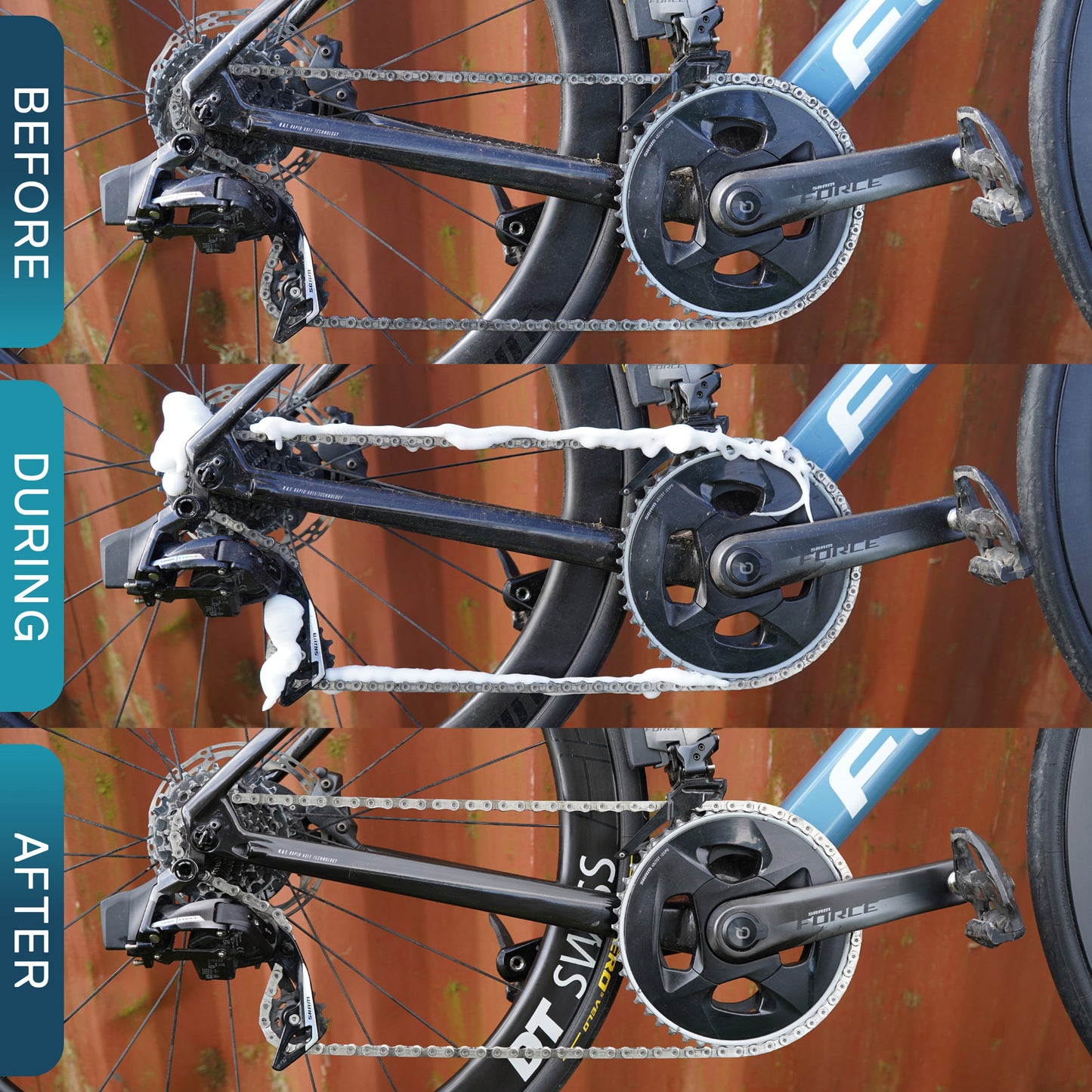 Dégraissant vélo Weldtite thunder foam chain