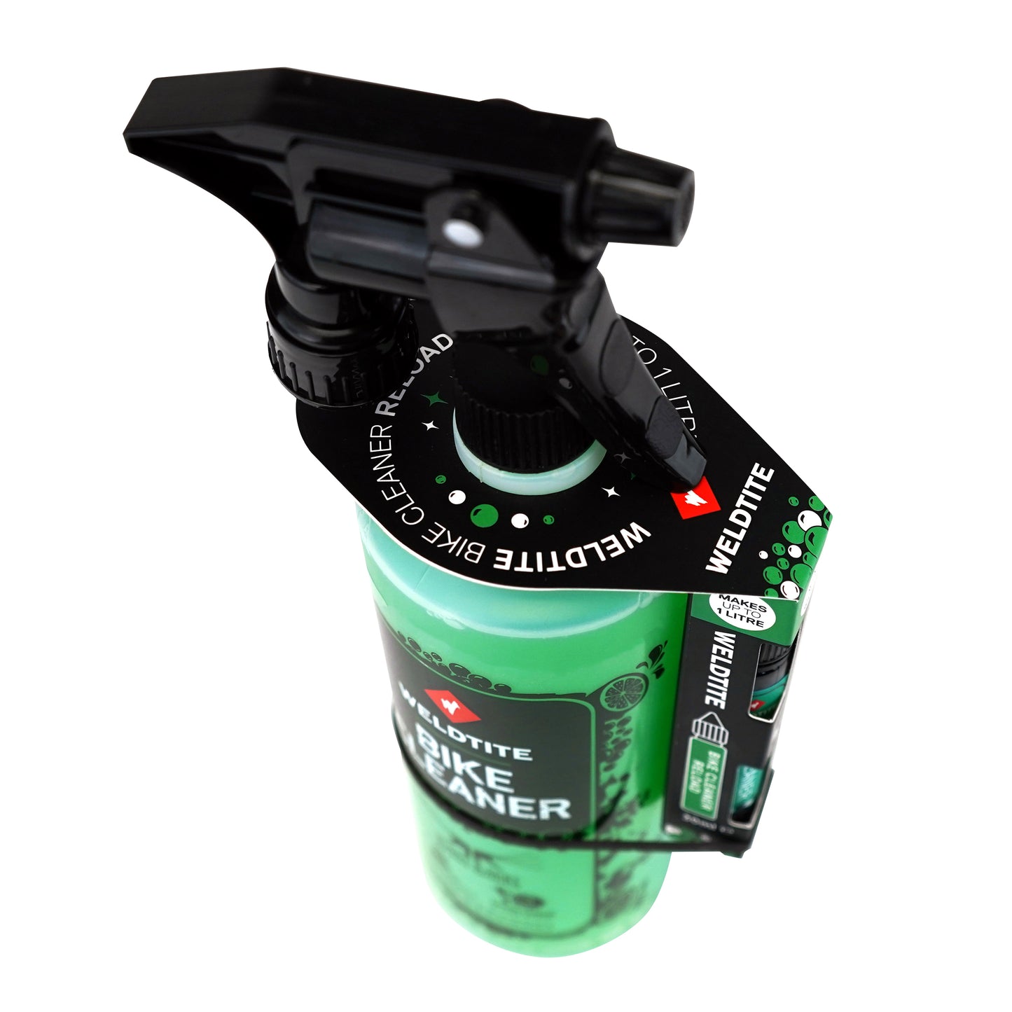 Nettoyant vélo Weldtite bike cleaner (1l) avec recharge (30ml)