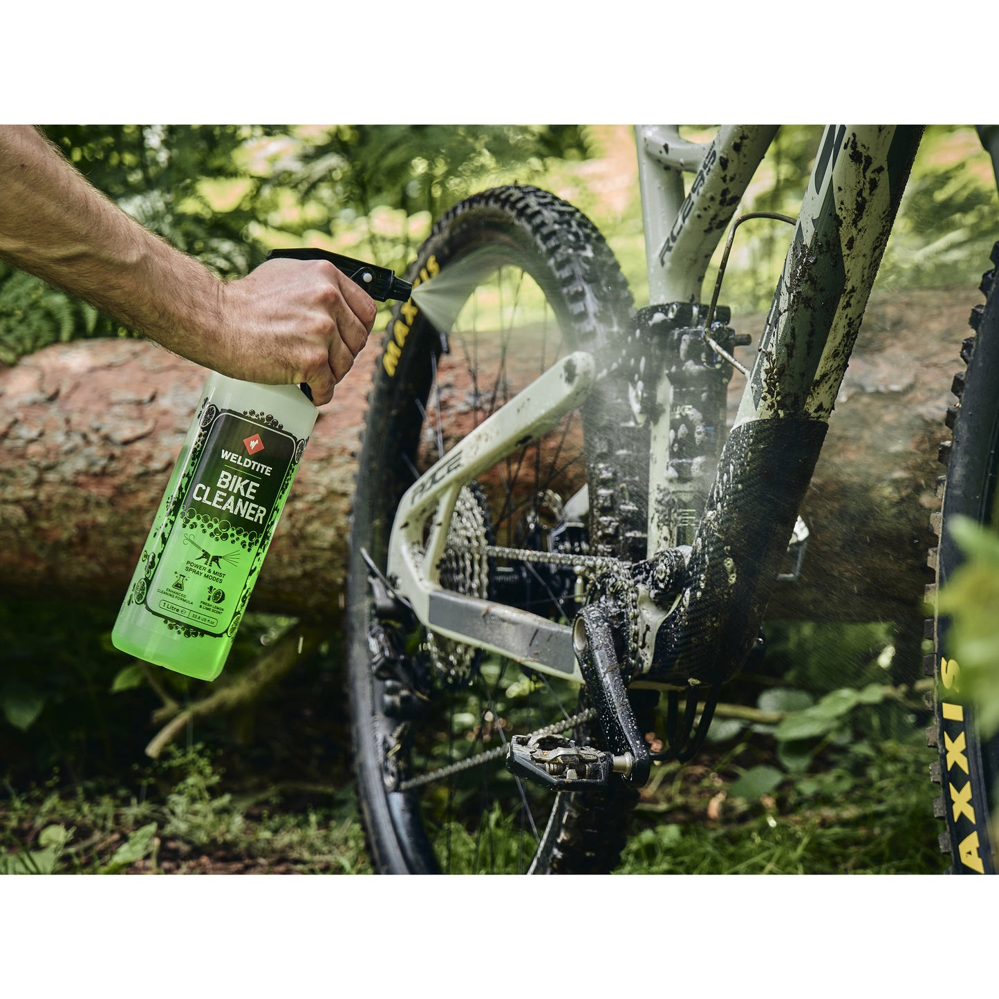 Nettoyant vélo Weldtite bike cleaner (1l) avec recharge (30ml)
