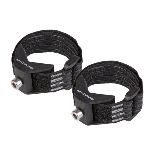 Support fixation porte-bidon PCP velcro noir