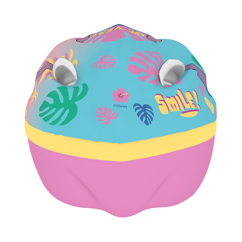 Casque vélo enfant Disney stitch rose avec molette réglage