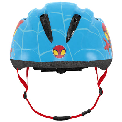 Casque vélo enfant Disney spidey bleu avec molette réglage