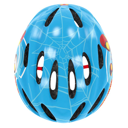 Casque vélo enfant Disney spidey bleu avec molette réglage