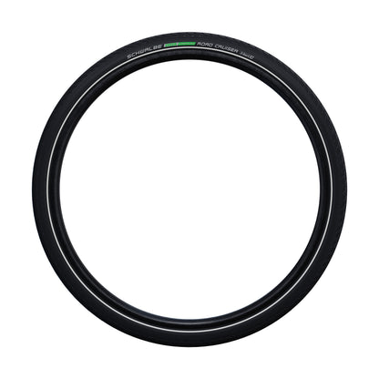 Pneu VTC Urbain 700 X 47 Schwalbe Road Cruiser HS484 Noir TR (47-622) flanc Reflex