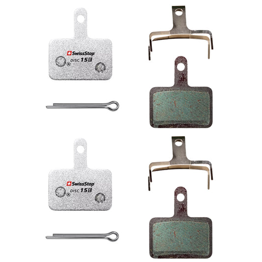 SwissStop MTB Disc Brake Pads for Shimano Deore Disc15E E-Bike 2 pairs