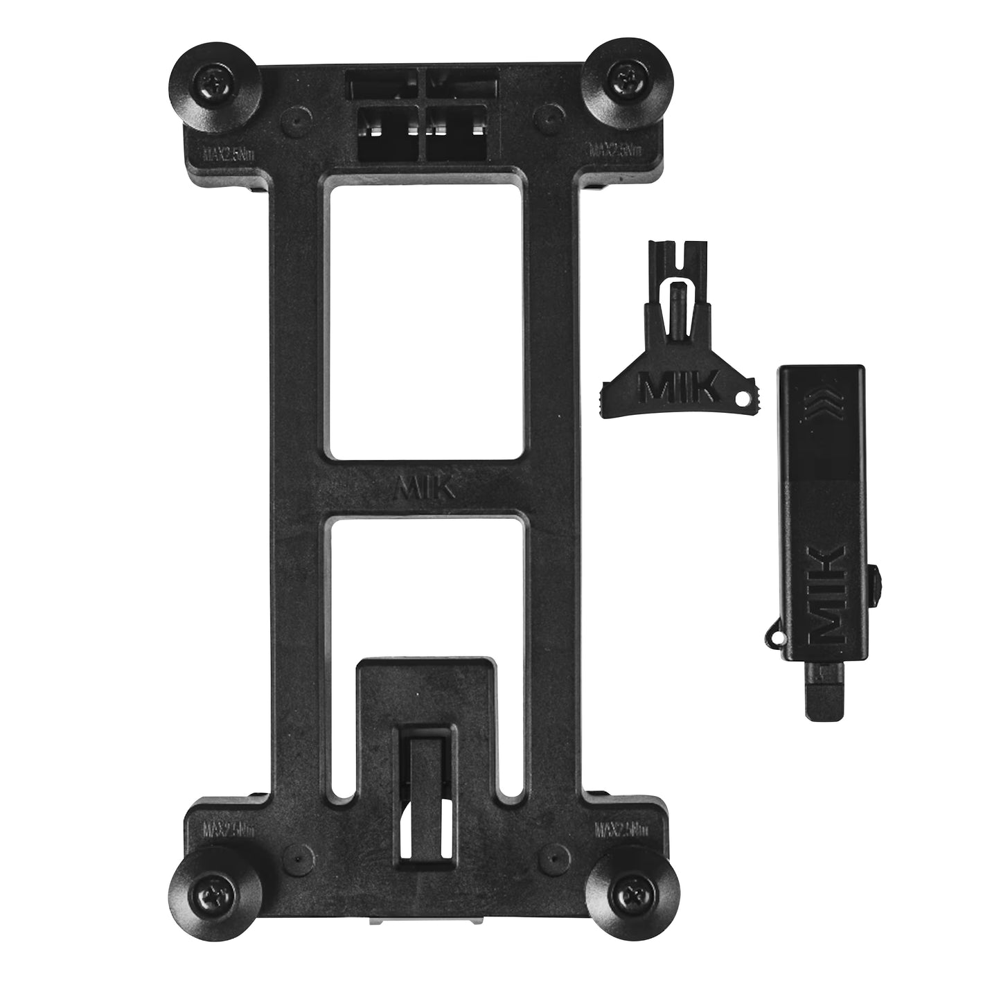 Platine Basil pour panier sacoche système MIK 2.0