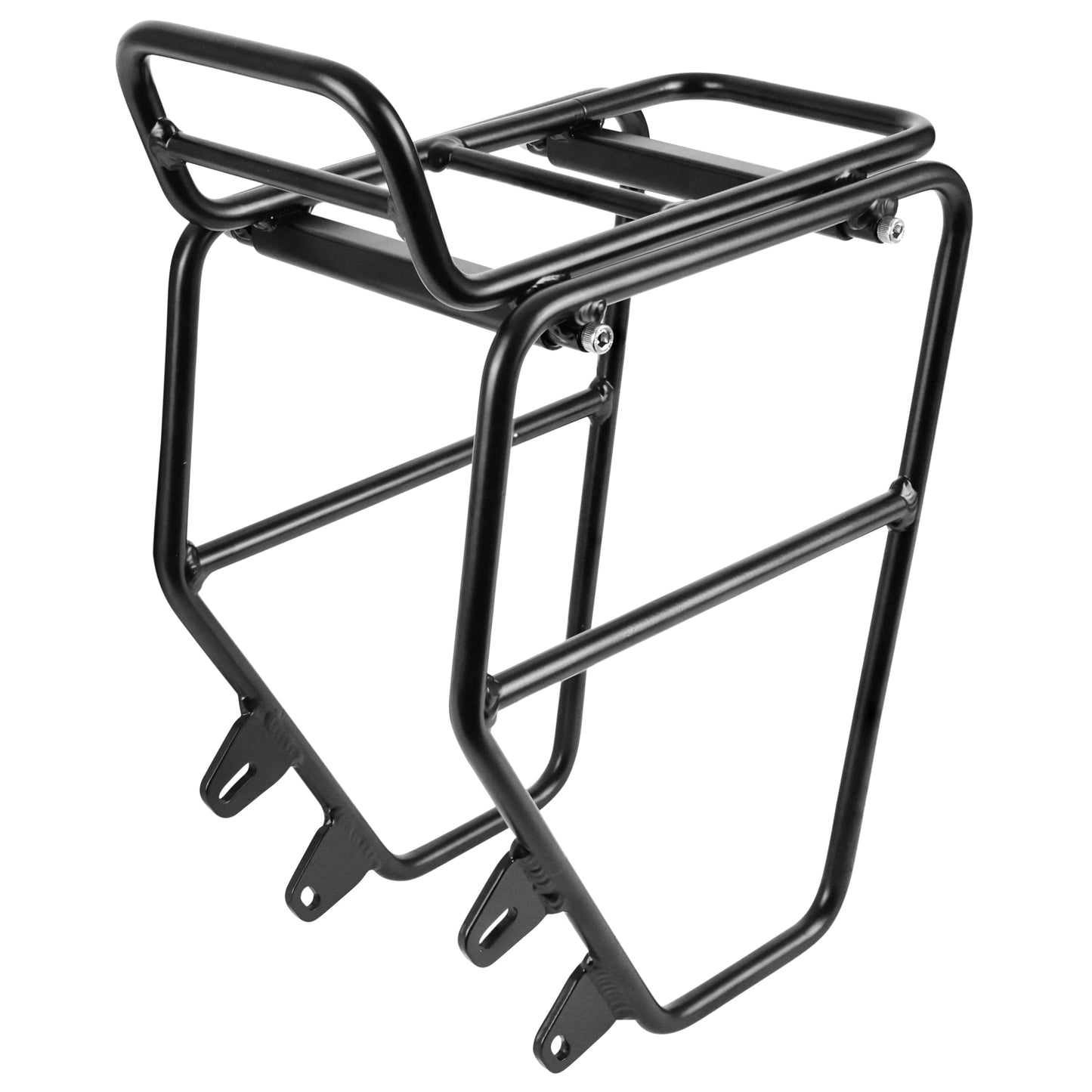 Newton adjustable 24-29 fork front rack cargo cage