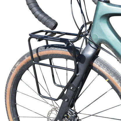 Newton adjustable 24-29 fork front rack cargo cage