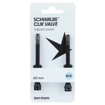 Schwalbe Clik Valve Tubeless Valve 60 mm