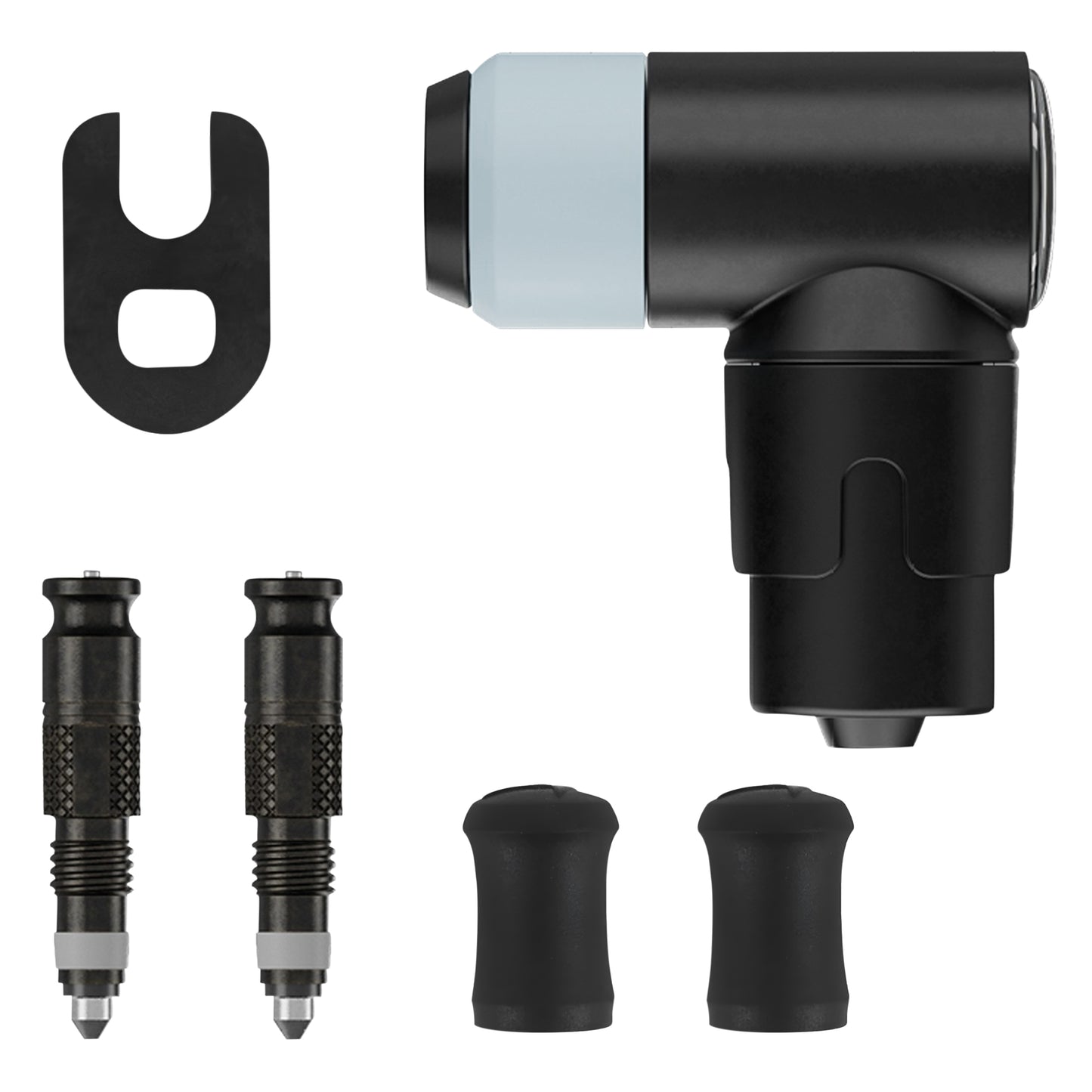 Presta tubeless valve adapter to Schwalbe Clik Valve pump head
