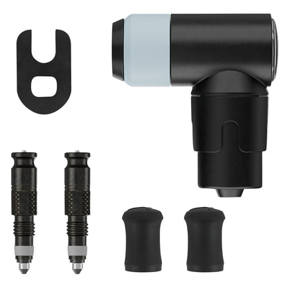 Presta tubeless valve adapter to Schwalbe Clik Valve pump head