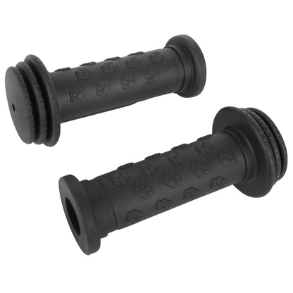Poignées City enfant noir protection choc 100mm d17.5