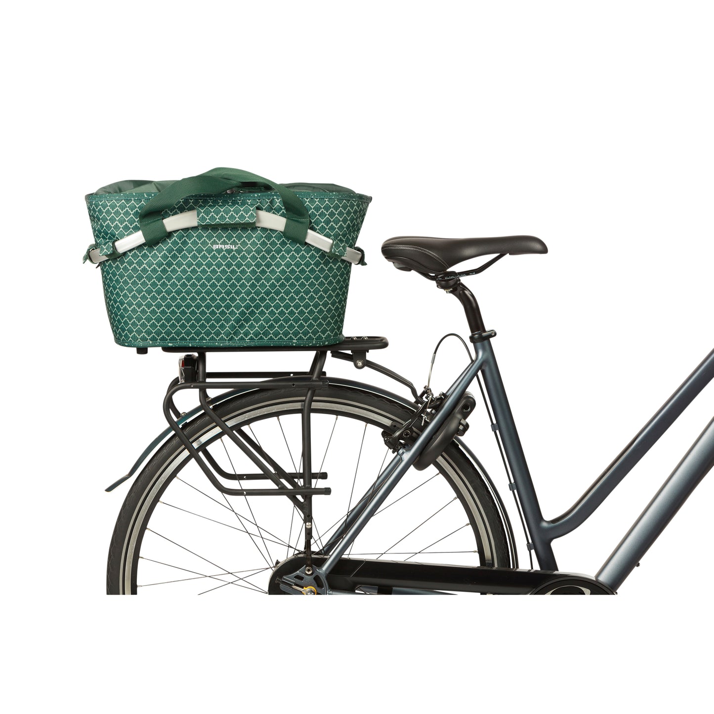 Panier arrière toile Basil Flair 22L pour système MIK