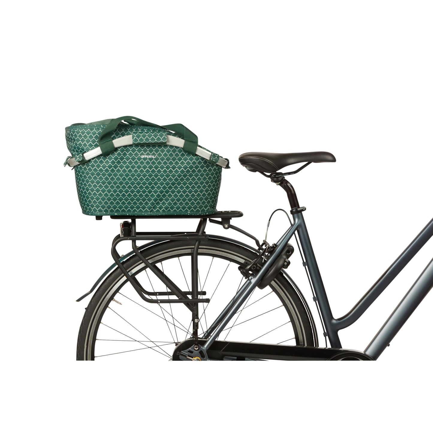 Panier arrière toile Basil Flair 22L pour système MIK