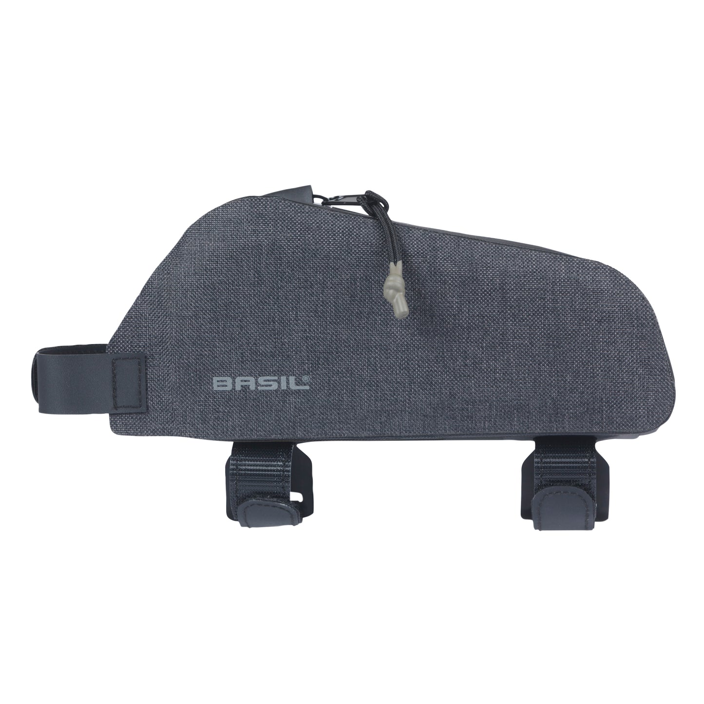 Sacoche de cadre vélo Basil navigator storm noir fixation velcro 0.8l