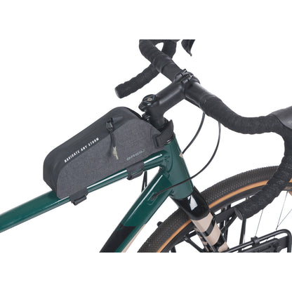 Sacoche de cadre vélo Basil navigator storm noir fixation velcro 0.8l