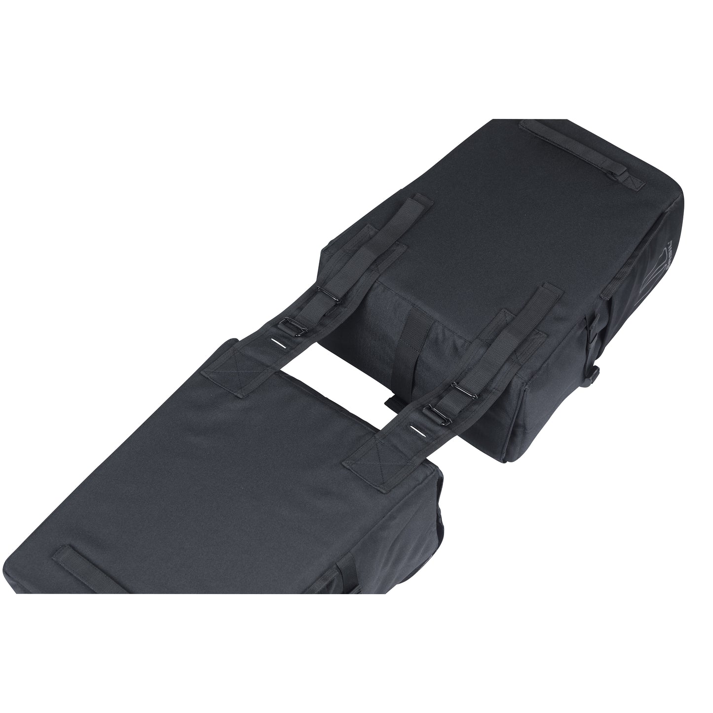 Basil Move 30L Double Rear Bike Pannier Black 16x27x38cm MIK 2.0 Compatible Fixing System Not Included